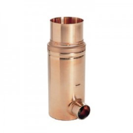 RG510 Koper - Regenwaterbuis filter 3P Techniek 70-100 mm Vulautomaat